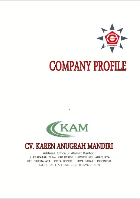Company Profile CV Karen Anugrah Mandiri